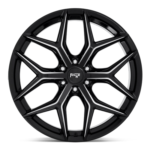 Niche M232 Vice Suv 24X10 6X139.7 +30MM Gloss Black Milled