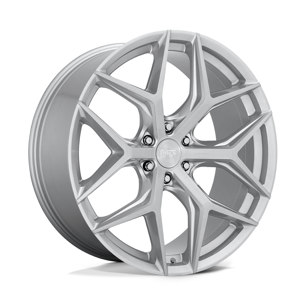 Niche M233 Vice Suv 24X10 6X135 +30MM Gloss Silver Brushed