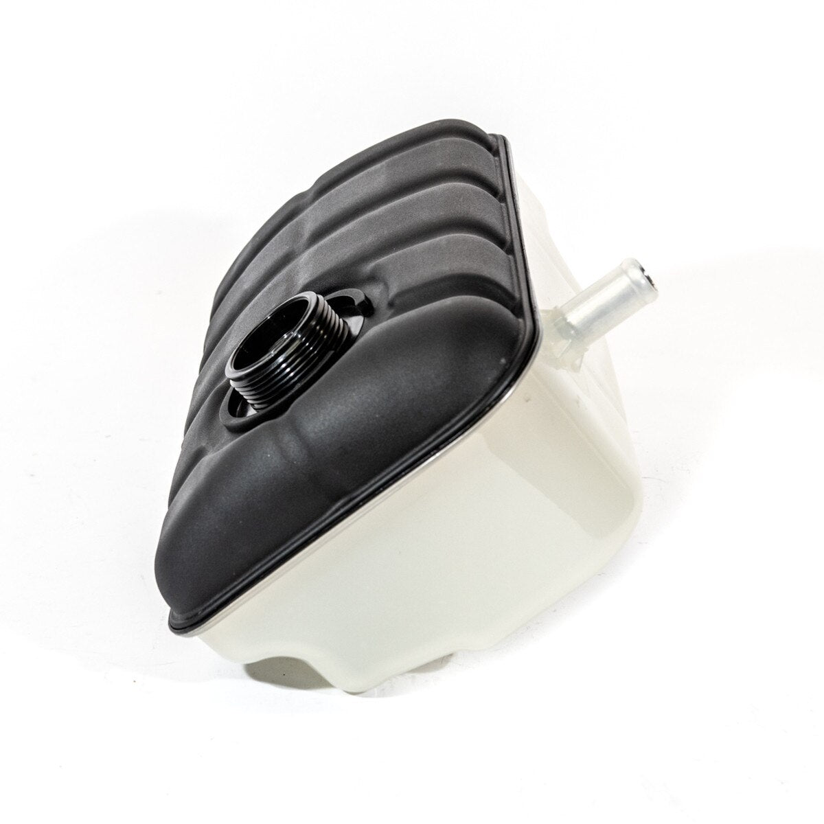VMP '15-'17 5.0 L Intercooler Degas Tank (VMP/Roush Rear-Inlet Kits) - VMP-15DEGAS by VMP - angle view