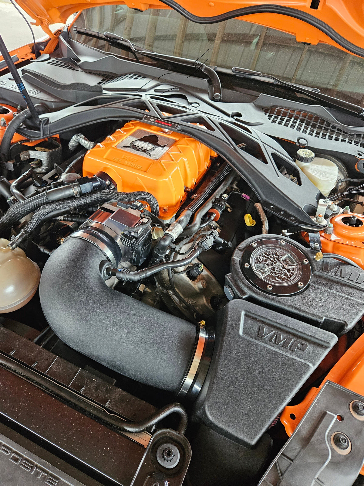 VMP Apex Predator Supercharger Lid - Custom Powdercoat Color - '20+ GT500 & '23+ Raptor 5.2 L