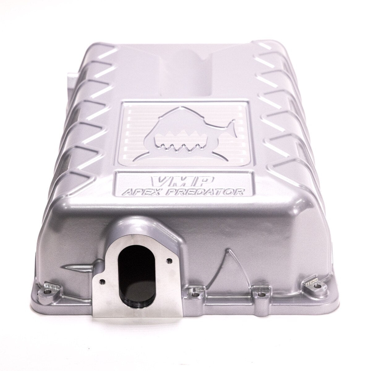 VMP Apex Predator Supercharger Lid in Silver, Street Core, & Billet High-Flow Water Manifold Package for '20+ GT500 & '23+ Raptor 5.2 L - VMP-APX022