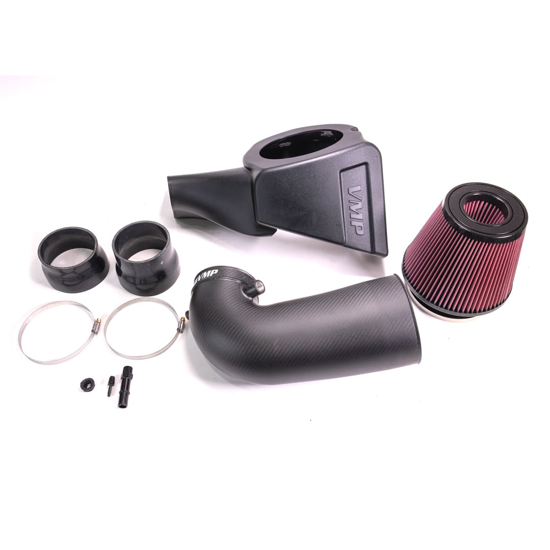 VMP Apex Predator Matte Carbon Fiber CAI and Under Hood Ice Tank Combo for '20+ GT500 5.2 L