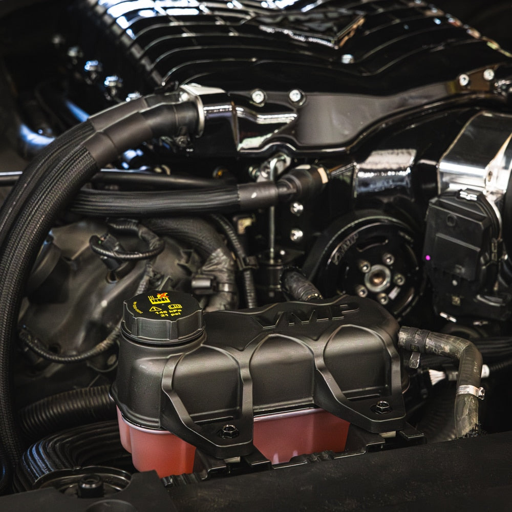 VMP Mustang S550 Engine Coolant Degas Bottle Kit - '15-'23 Mustang