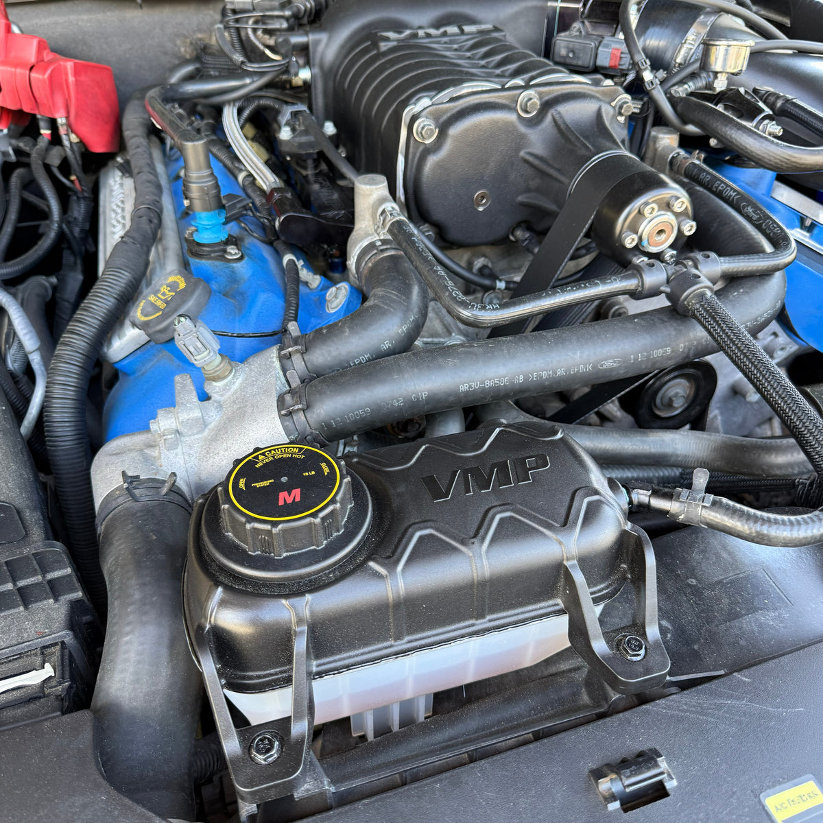 VMP Mustang S197 Engine Coolant Degas Bottle Kit - '07-14 Mustang GT500