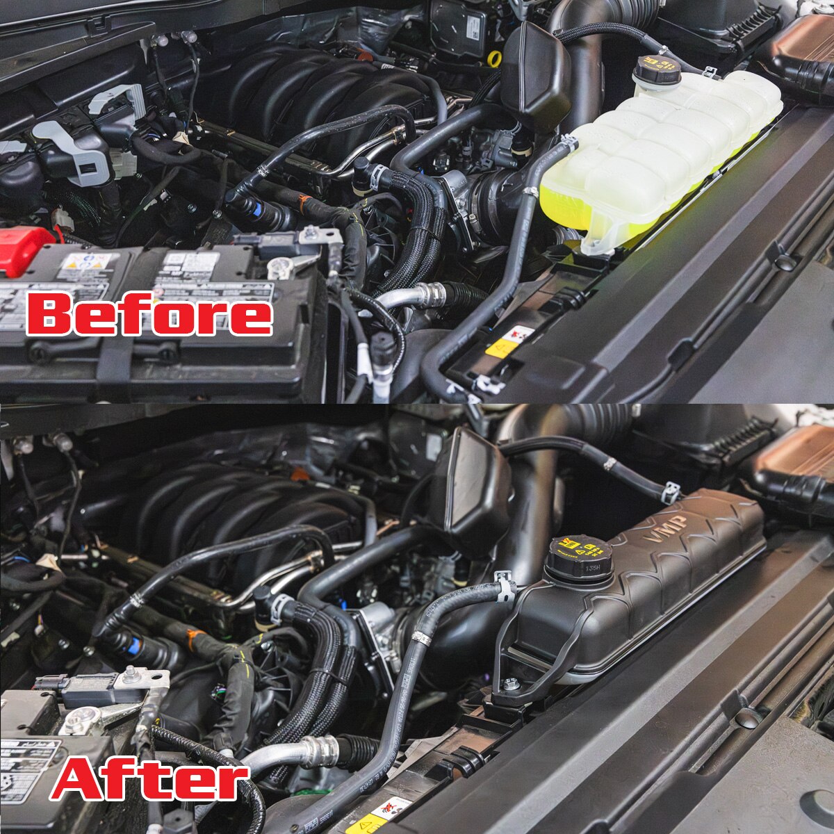 VMP F-150 Engine Coolant Degas Bottle - '15 to current F-150