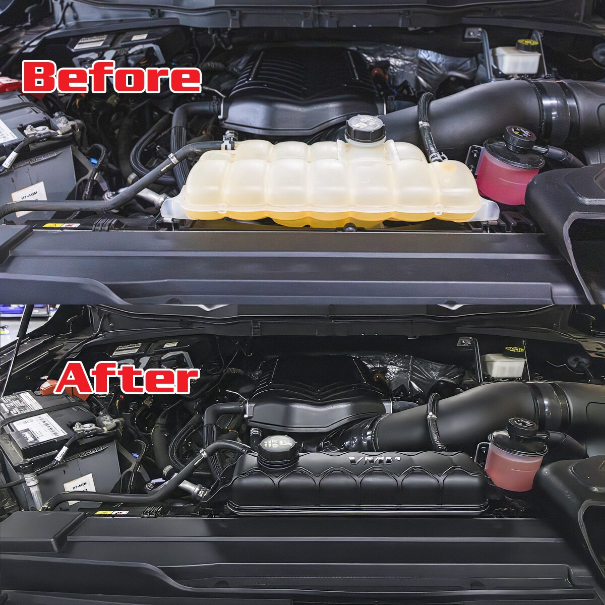 VMP F-150 Engine Coolant Degas Bottle - '15 to current F-150