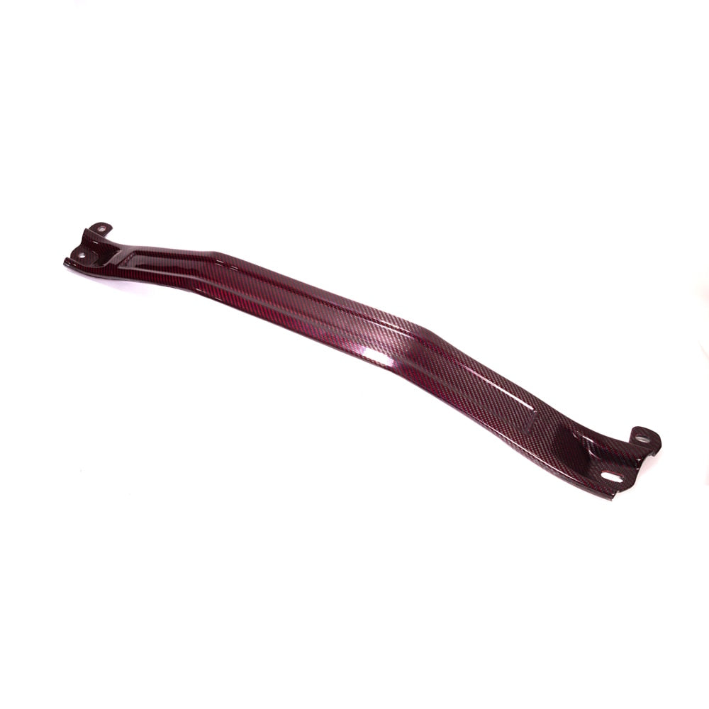 VMP Red Carbon Fiber Strut Tower Brace for supercharged S650 '24+ with PP or Darkhorse