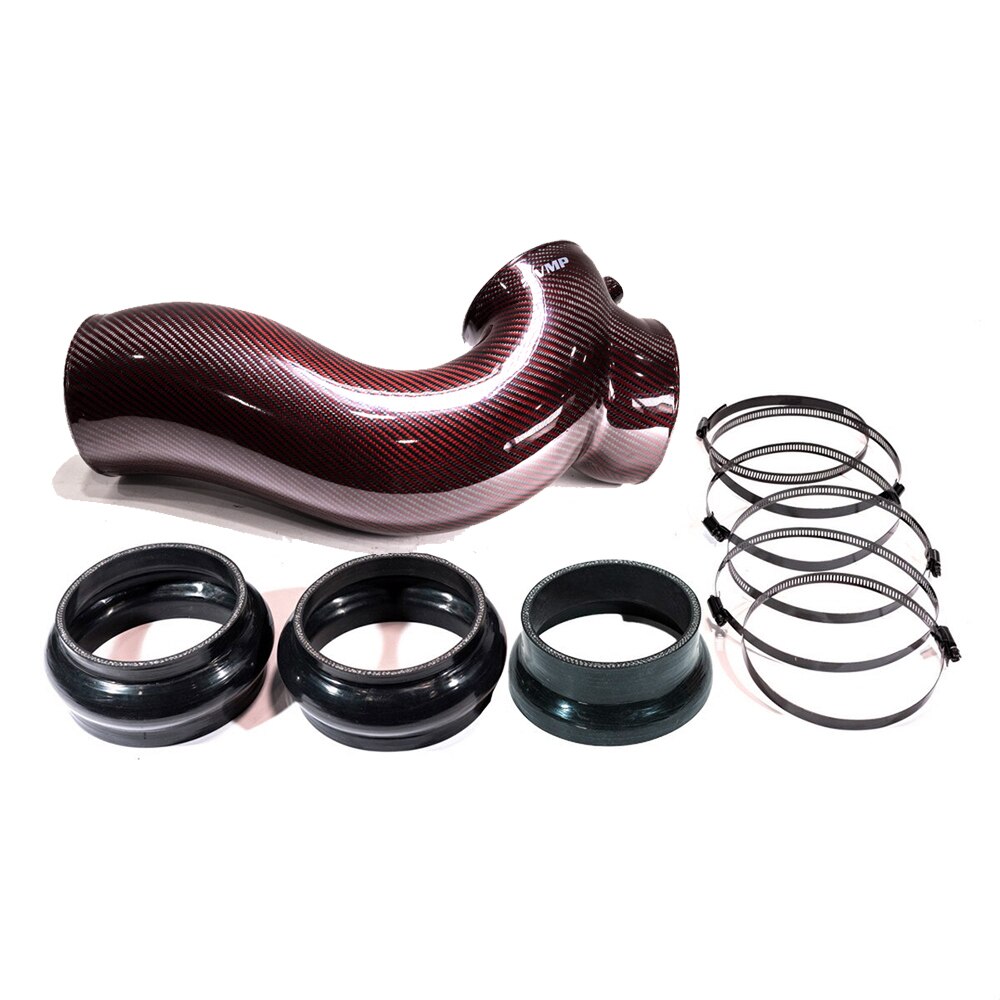 VMP Red Carbon Fiber Intake Kit for Stage 1 VMP / Whipple / FP Supercharged '24 Mustang GT