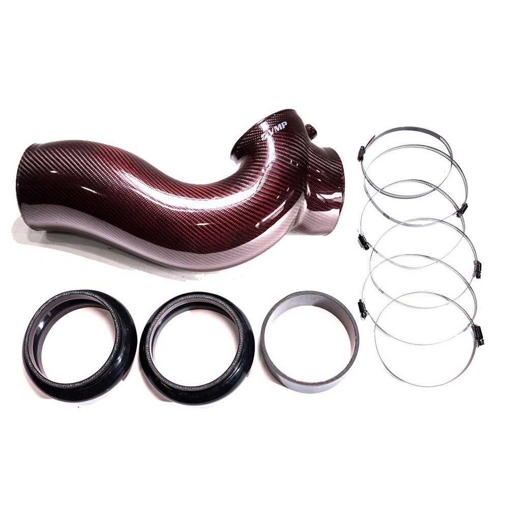 VMP Red Carbon Fiber Intake Kit for Stage 2 VMP / Whipple Supercharged '24 Mustang GT