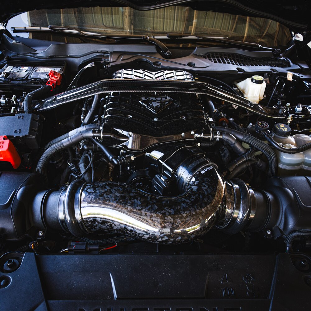 VMP Forged Carbon Fiber Intake Kit for Stage 2 VMP / Whipple Supercharged '24 Mustang GT