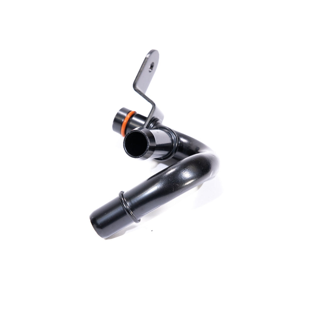 VMP Gen6 & Odin drivers side heater tube with tee - black with o-ring '11+ Coyote 5.0 L