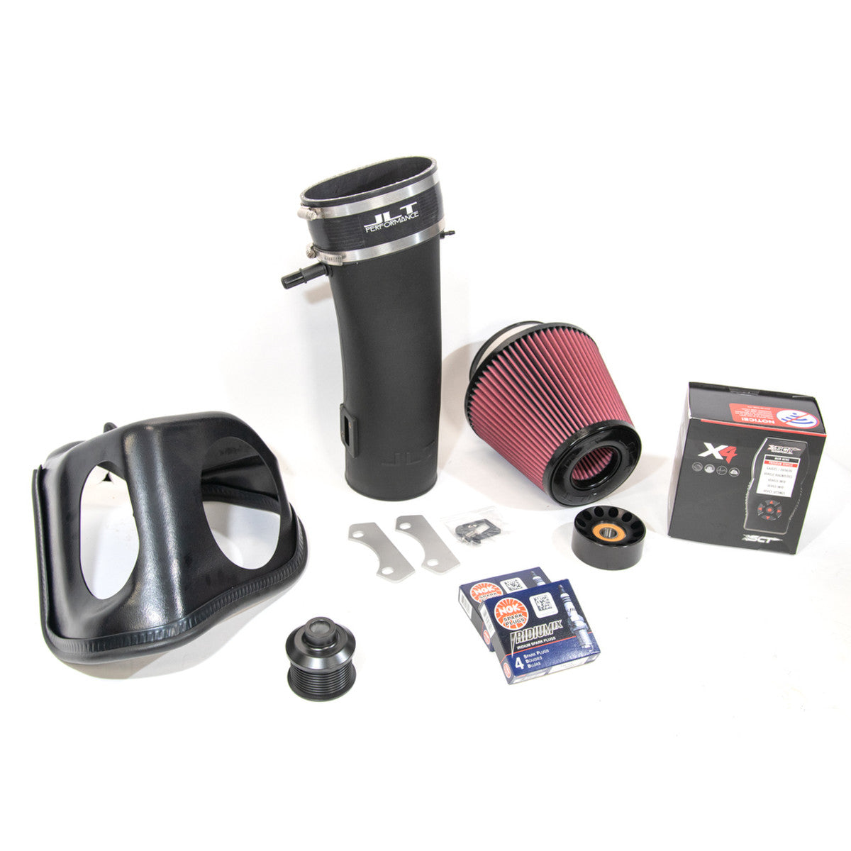 VMP '10-'12 GT500 Stage 3 JLT 123 Pack with 2.5" Pulley, Idler, Plugs, SCT X4, and Custom Tuning - VMP-PK1012GT5-S3 by VMP - 