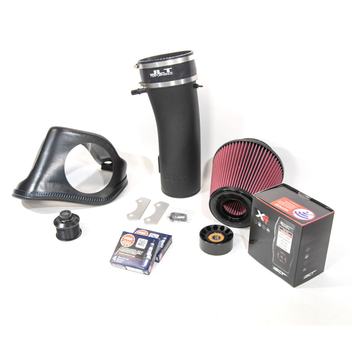 VMP '10-'12 GT500 Stage 3 JLT 123 Pack with 2.5" Pulley, Idler, Plugs, SCT X4, and Custom Tuning - VMP-PK1012GT5-S3 by VMP - 
