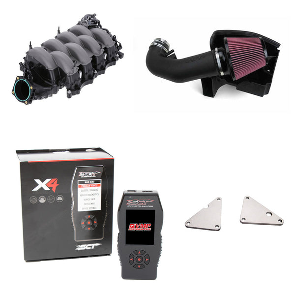 VMP '11-'14 Mustang GT Stage 2 Pack - JLT, 18+ Manifold, Lockouts, SCT X4, and Custom Tuning - VMP-PK1114GT-S2 by VMP - front