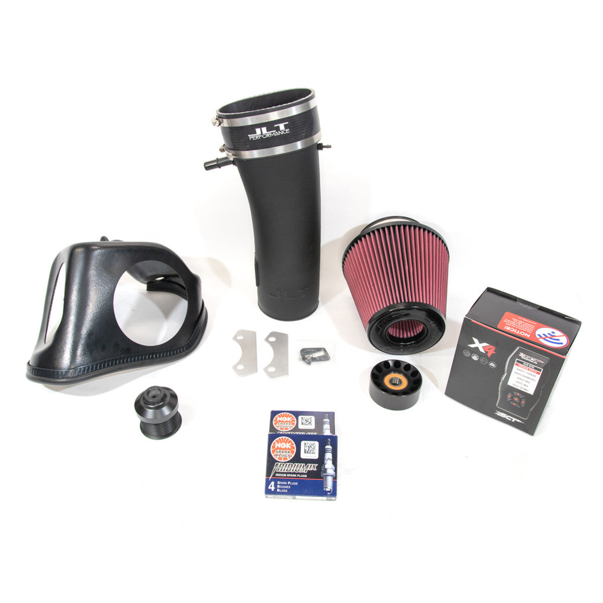 VMP '13-'14 GT500 Stage 3 JLT 123 Pack with 2.4" Pulley, Idler, Plugs, SCT X4, and Custom Tuning - VMP-PK1314GT5-S3 by VMP - 