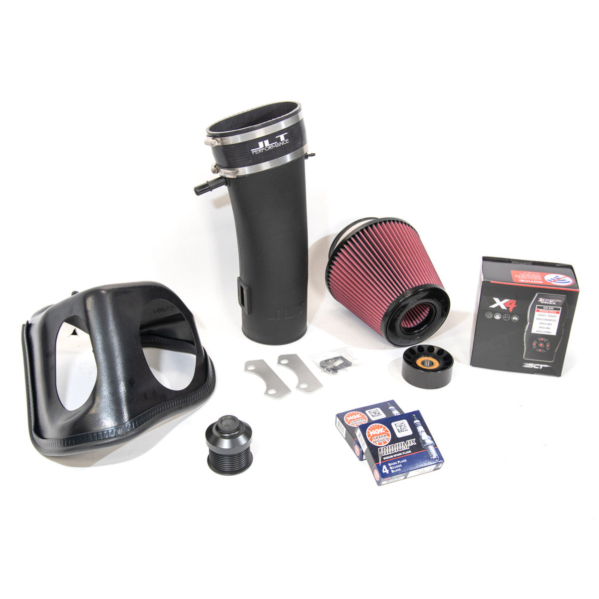 VMP '13-'14 GT500 Stage 3 JLT 123 Pack with 2.4" Pulley, Idler, Plugs, SCT X4, and Custom Tuning - VMP-PK1314GT5-S3 by VMP - 