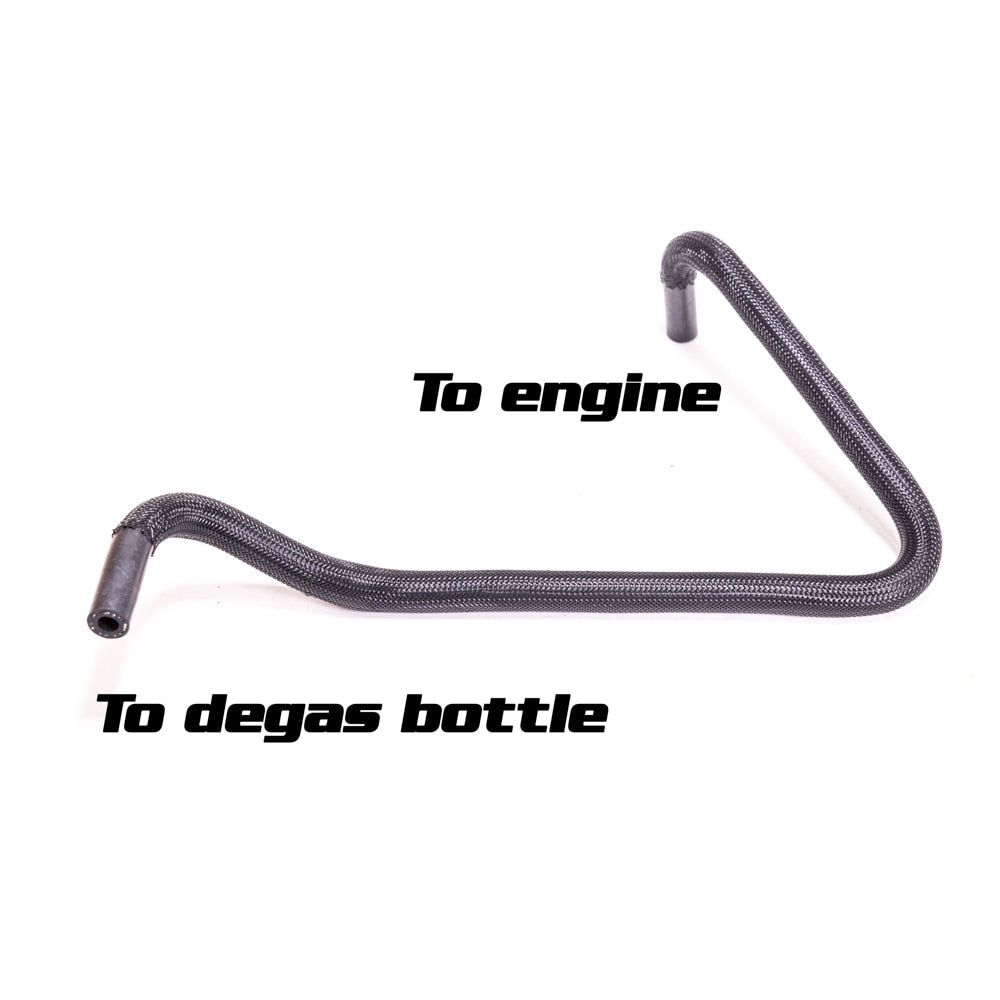 Supercharged engine coolant degas hose 3/8" for '11-'23 Mustang Coyote