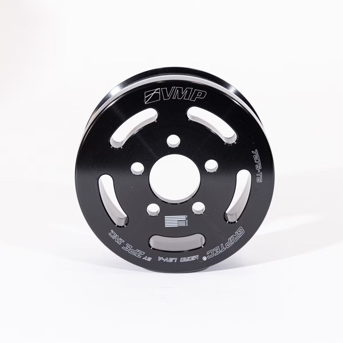 Whipple & VMP 3.875" Griptec 10-Rib Pulley 5-Bolt (latest gen supercharger)