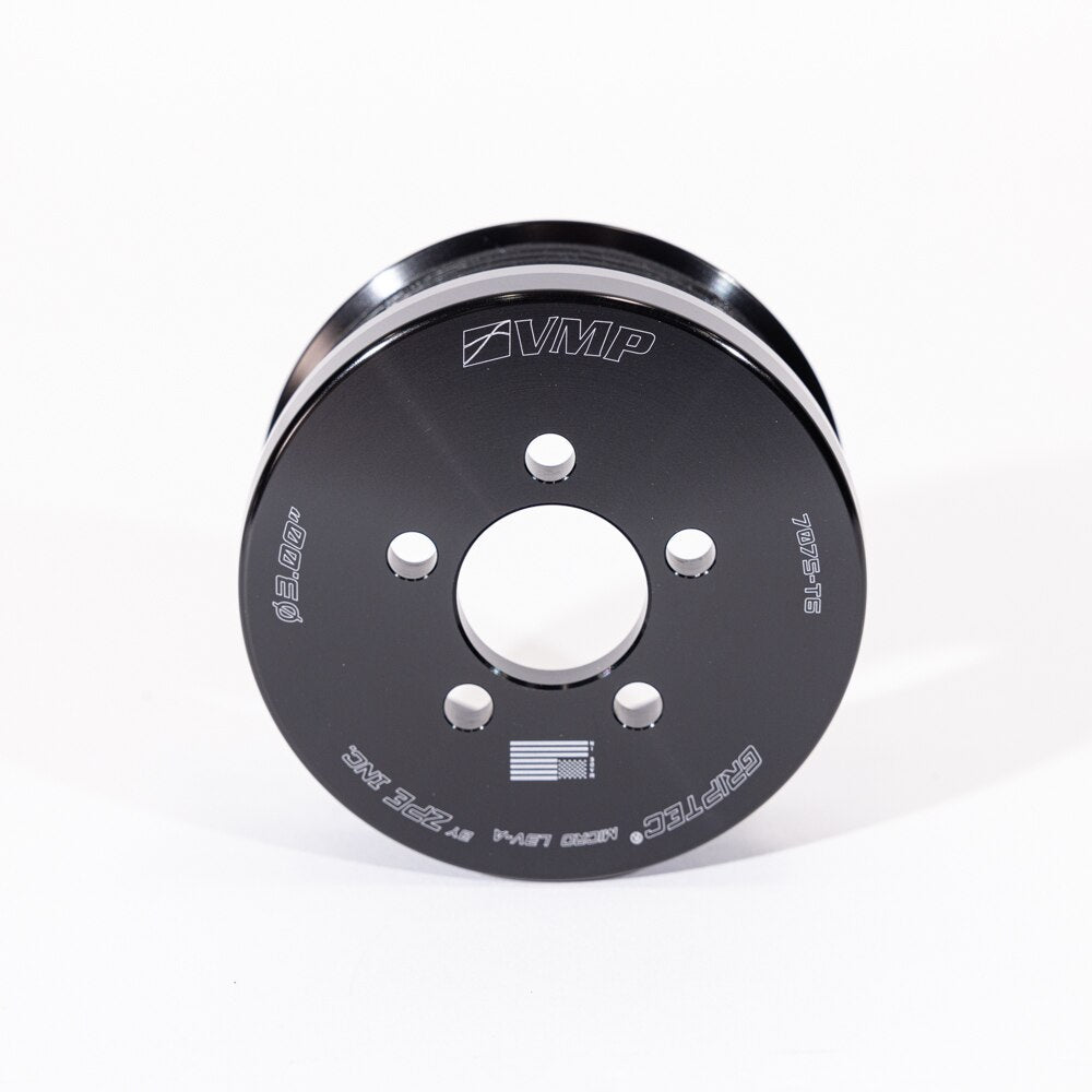 Whipple & VMP 3.000" Griptec 6-Rib Pulley 5-Bolt (latest gen supercharger)