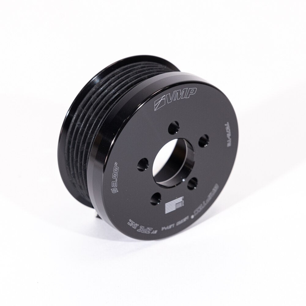 Whipple & VMP 3.000" Griptec 6-Rib Pulley 5-Bolt (latest gen supercharger)