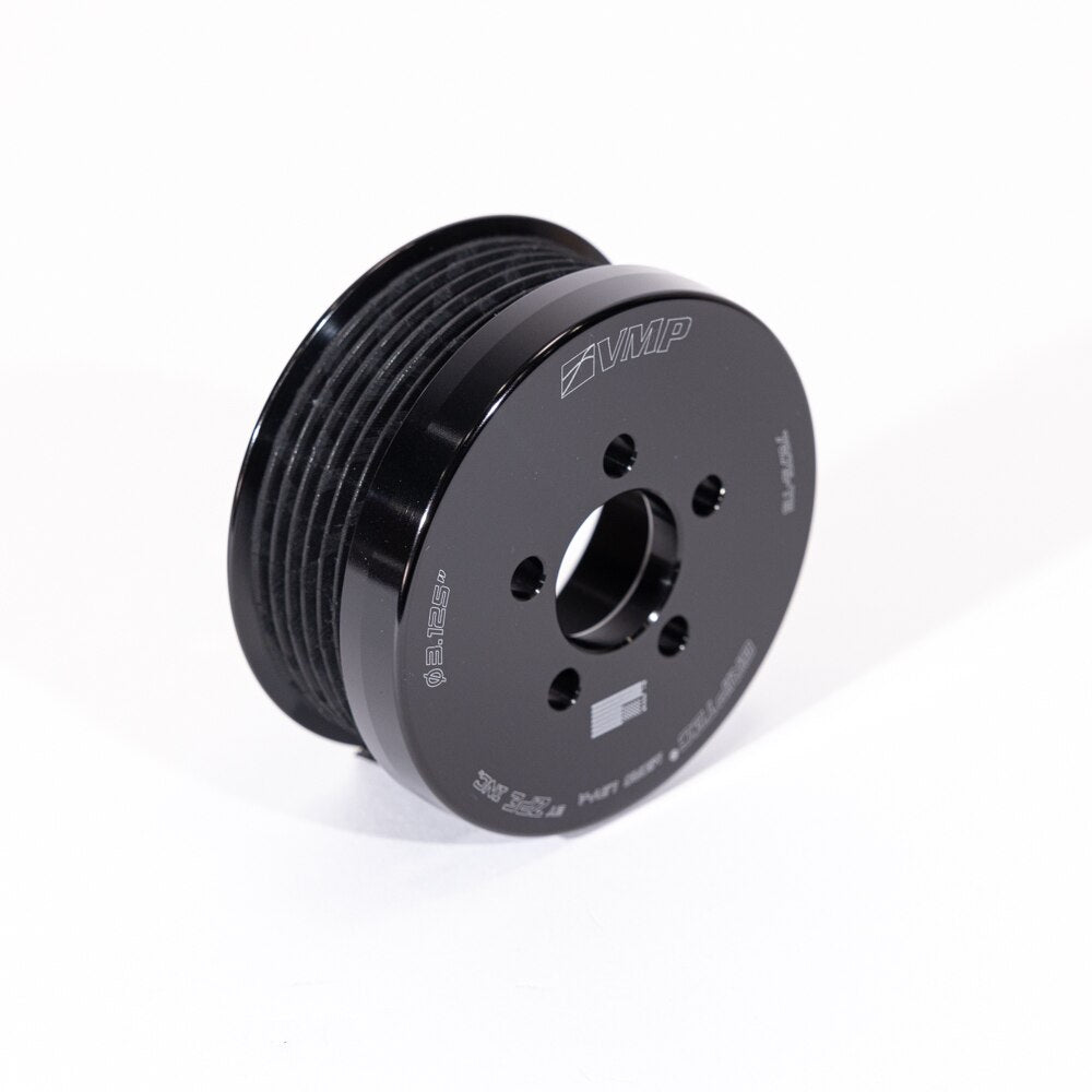 Whipple & VMP 3.125" Griptec 6-Rib Pulley 5-Bolt (latest gen supercharger)