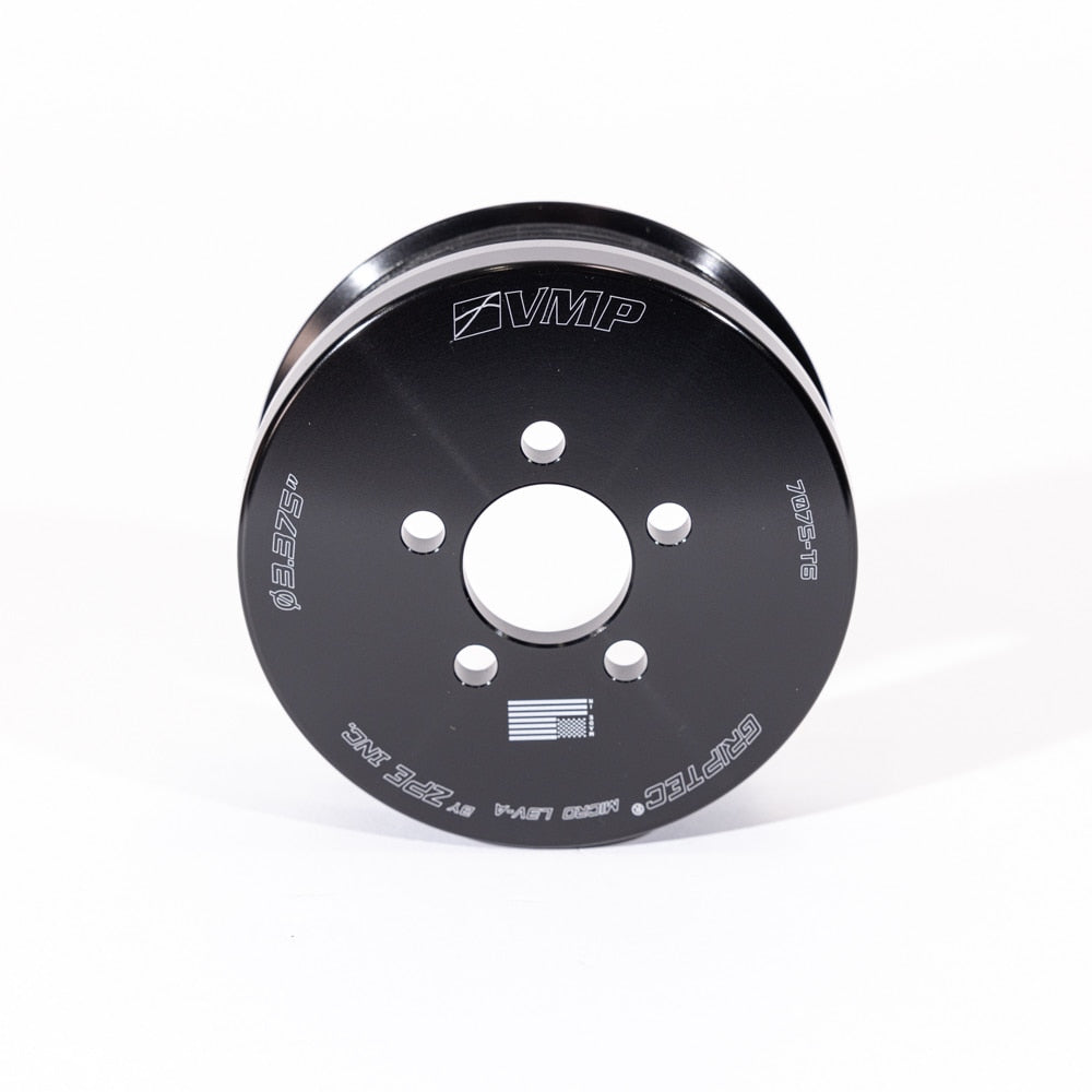 Whipple & VMP 3.375" Griptec 6-Rib Pulley 5-Bolt (latest gen supercharger)