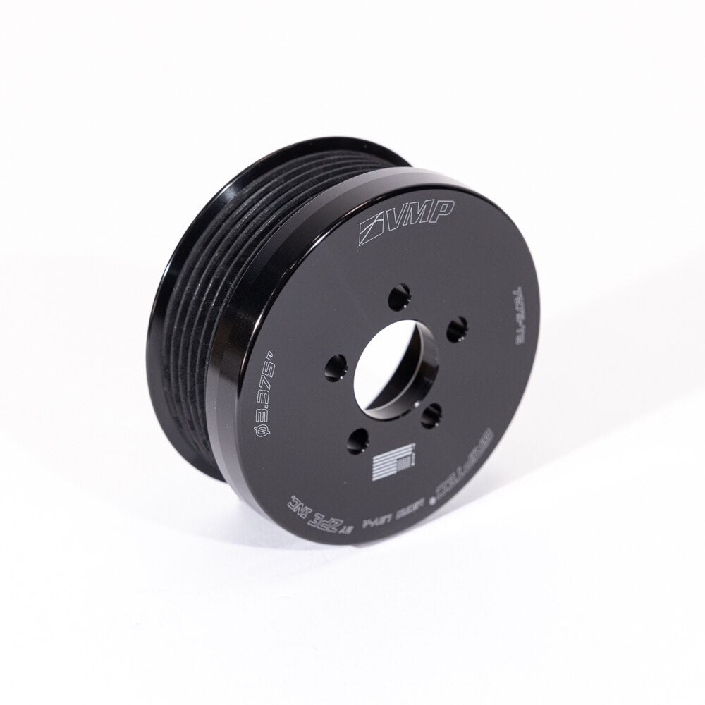 Whipple & VMP 3.375" Griptec 6-Rib Pulley 5-Bolt (latest gen supercharger)