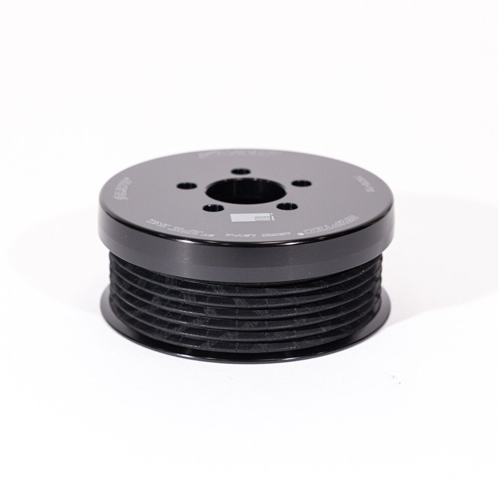 Whipple & VMP 3.375" Griptec 6-Rib Pulley 5-Bolt (latest gen supercharger)