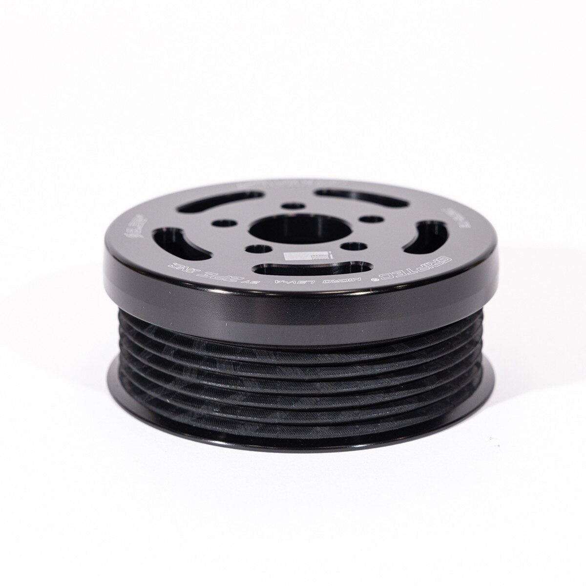 Whipple & VMP 3.500" Griptec 6-Rib Pulley 5-Bolt (latest gen supercharger) - VMP-SCP-63500-5-GR