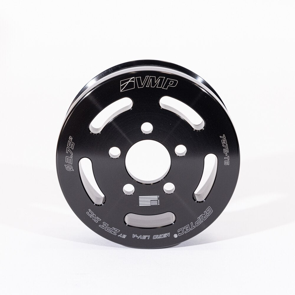 Whipple & VMP 3.750" Griptec 6-Rib Pulley 5-Bolt (latest gen supercharger)
