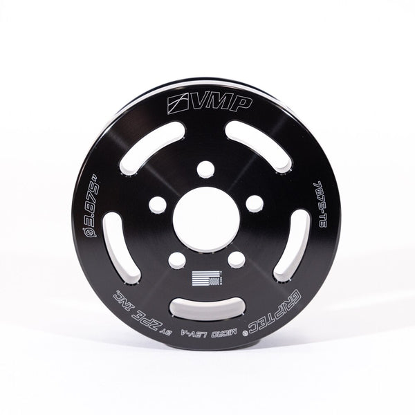 Whipple & VMP 3.875" Griptec 6-Rib Pulley 5-Bolt (latest gen supercharger)