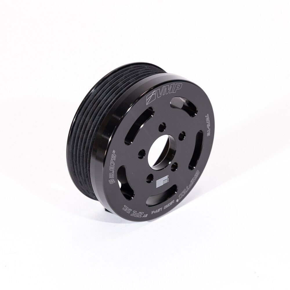 Whipple & VMP 3.875" Griptec 6-Rib Pulley 5-Bolt (latest gen supercharger)
