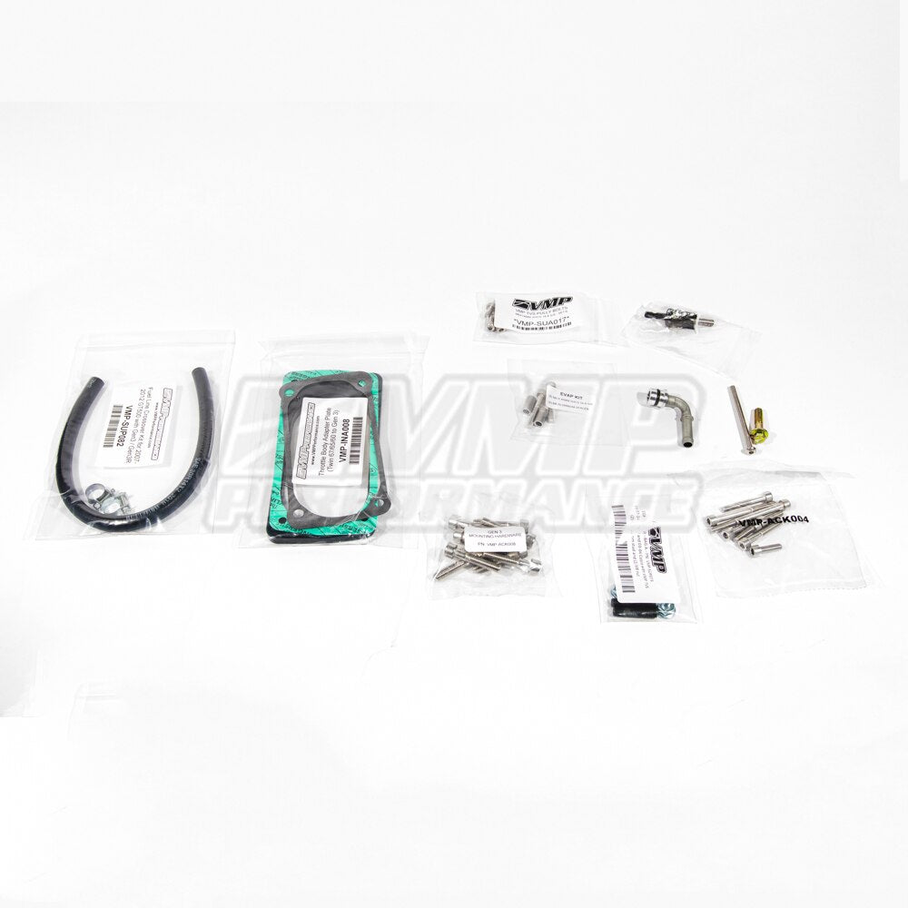 VMP Gen3 Supercharger Kit Hardware Pack - For GT500