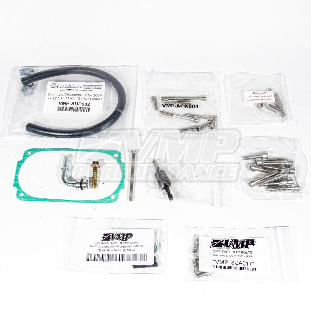 VMP Gen3R Supercharger Kit Hardware Pack - For GT500