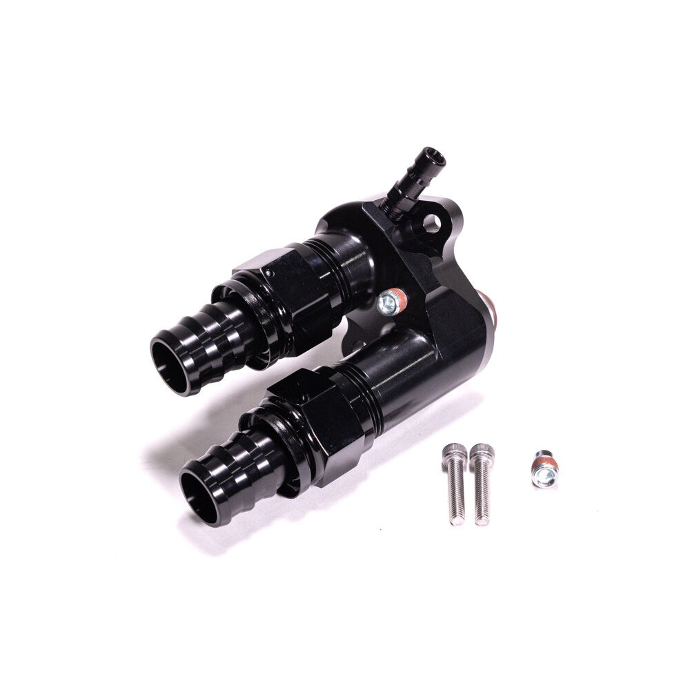 VMP 16 AN x 1 in Billet High-Flow Water Manifold '20+ GT500 & '23+ Raptor 5.2 L
