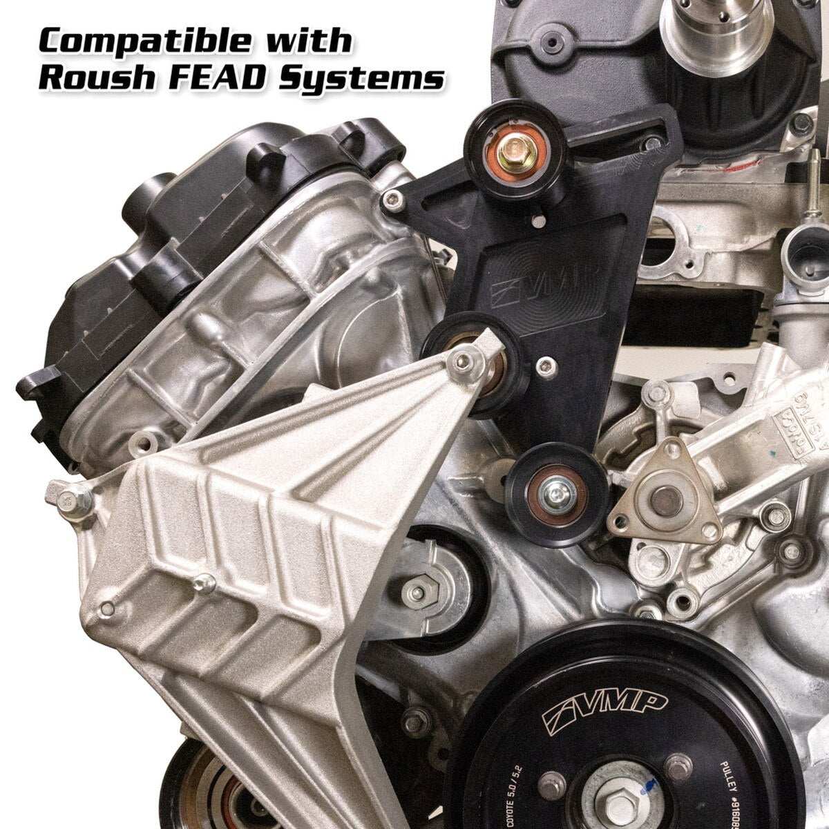 VMP Bomber Bracket for '11-17 VMP/Roush with 8-/10-Rib FEAD - VMP-SUT012