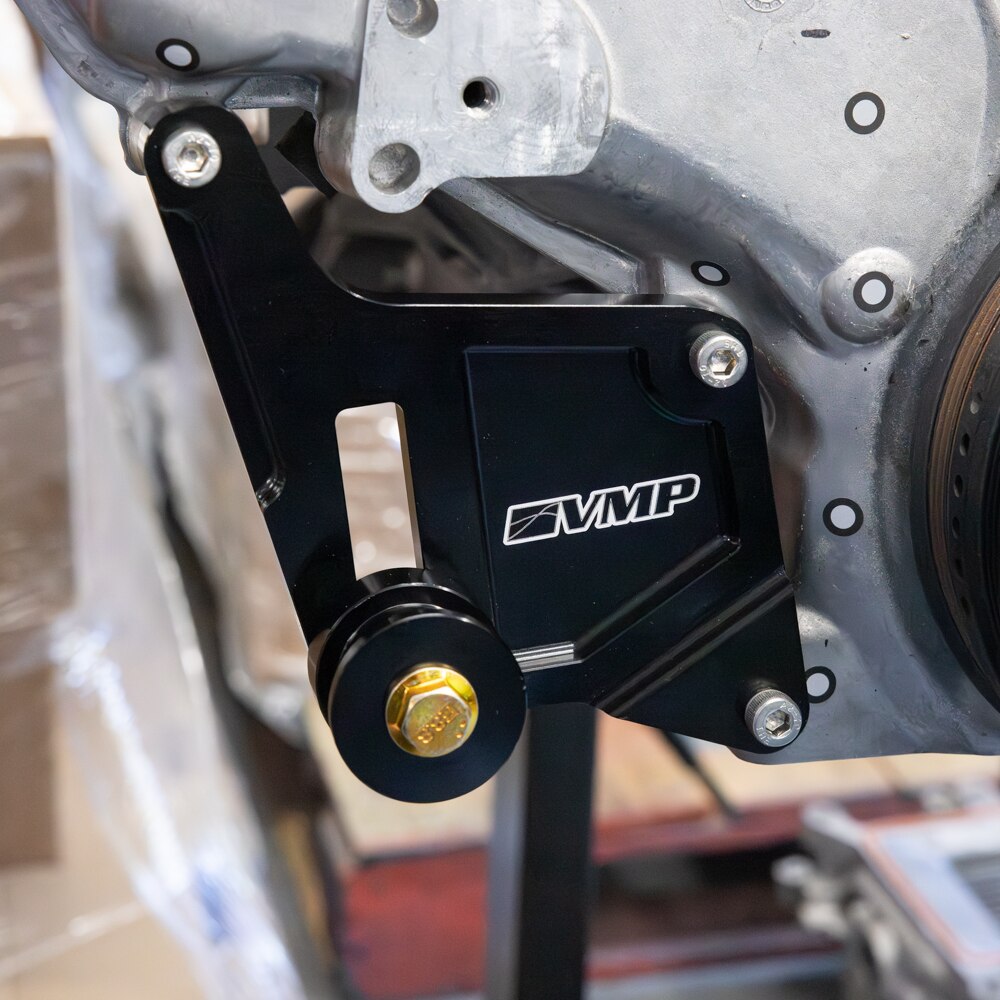 VMP AC delete idler bracket for Predator 5.2 L & Coyote 5.0 L (pulley not included)