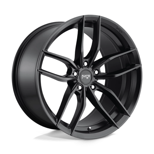 Niche 1PC M203 Vosso 22X10.5 5X127 +40MM Matte Black