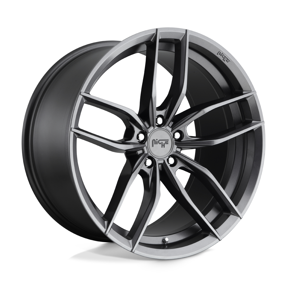 Niche 1PC M204 Vosso 18X8 5X114.3 +40MM Matte Anthracite