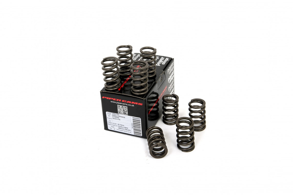 Piper Cams Peug / Cit Saxo VTR - Non Roller Type Single Valve Spring Set