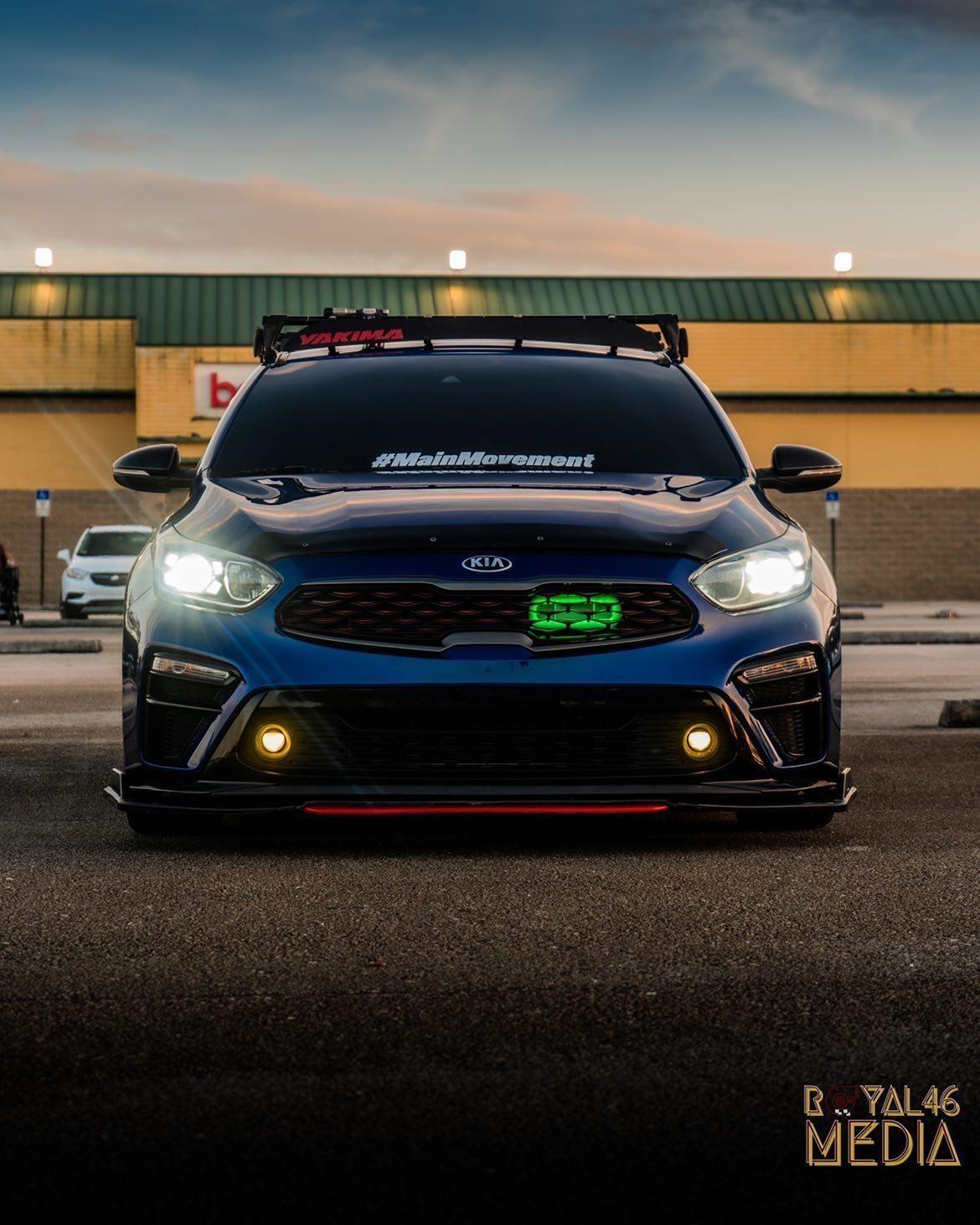 Velossa Tech - 2019-2023+ Kia Forte GT/EX/LXS BIG MOUTH &quot;LIT KIT&quot; Ram Air Intake Snorkel