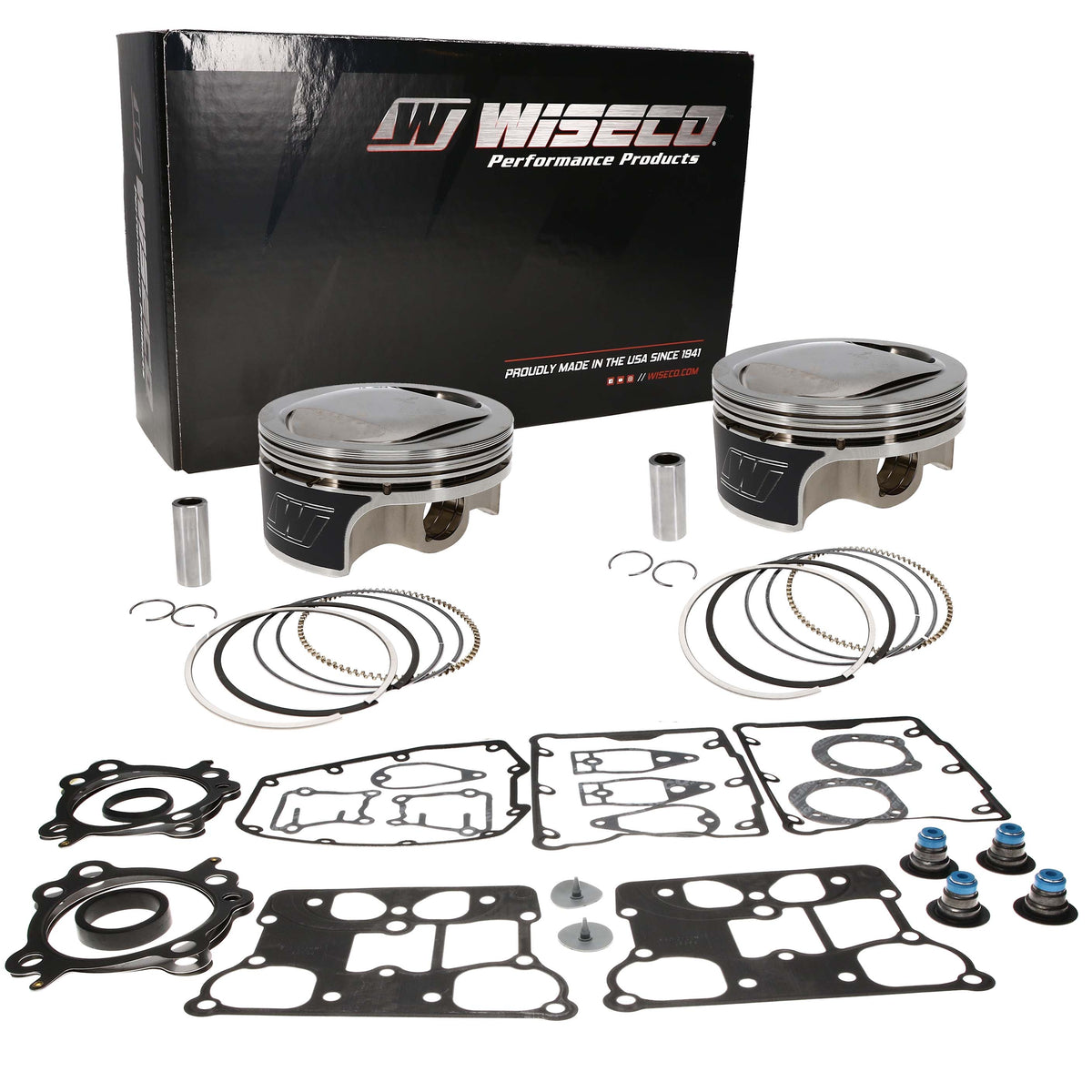 Wiseco 99-06 HD TC88 2vp Dome 107cid (AP) Piston Kit - VT1759