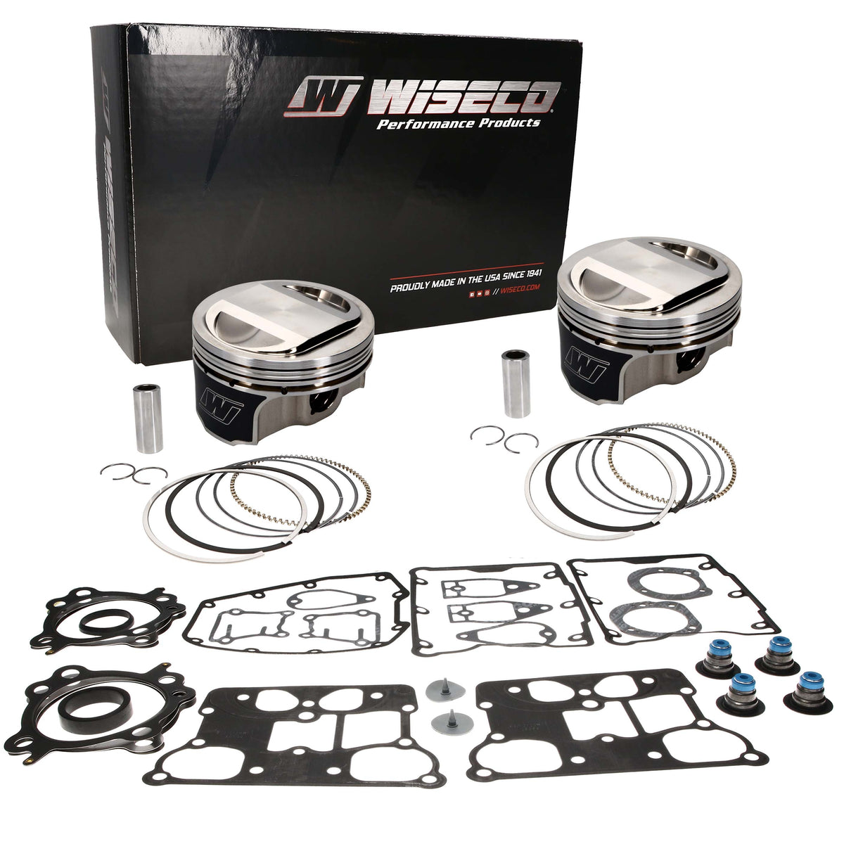 Wiseco HD Twin Cam Big Bore 3875VM (AP) Piston Kit - VT2719