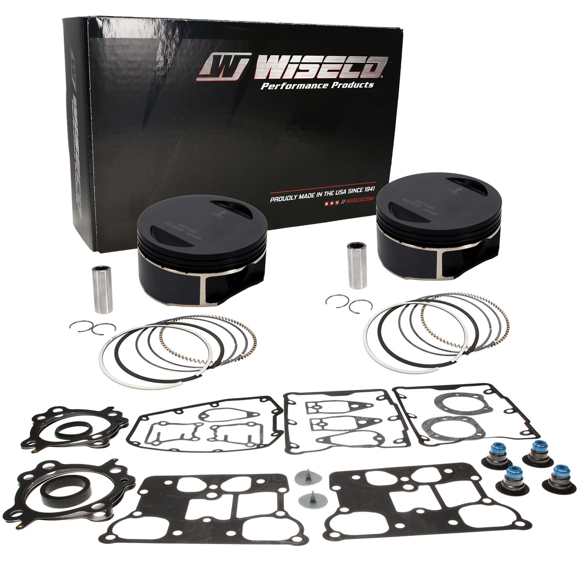 Wiseco 07-14 HD TC96 FT 101 106cid (X) Piston Kit - VT2797