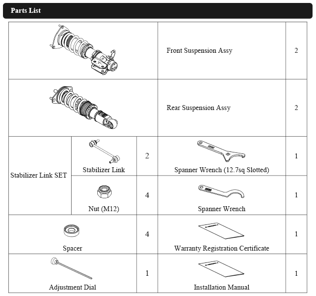HKS - Hipermax S Full Kit for 2022+ Subaru BRZ ZD8 - 80330-AF020P