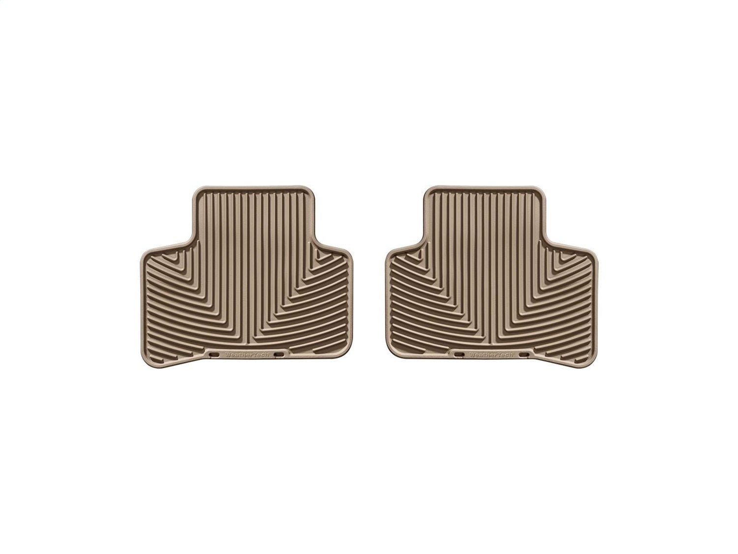 Weathertech - All Weather Floor Mats - Tan Rear 10-15 Mercedes Benz GLK - W100TN