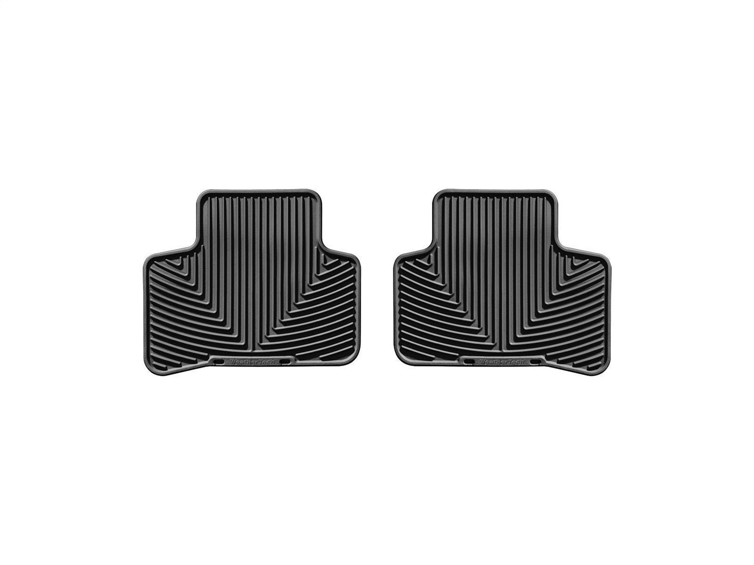 Weathertech - All Weather Floor Mats - Black Rear 10-15 Mercedes Benz GLK - W100