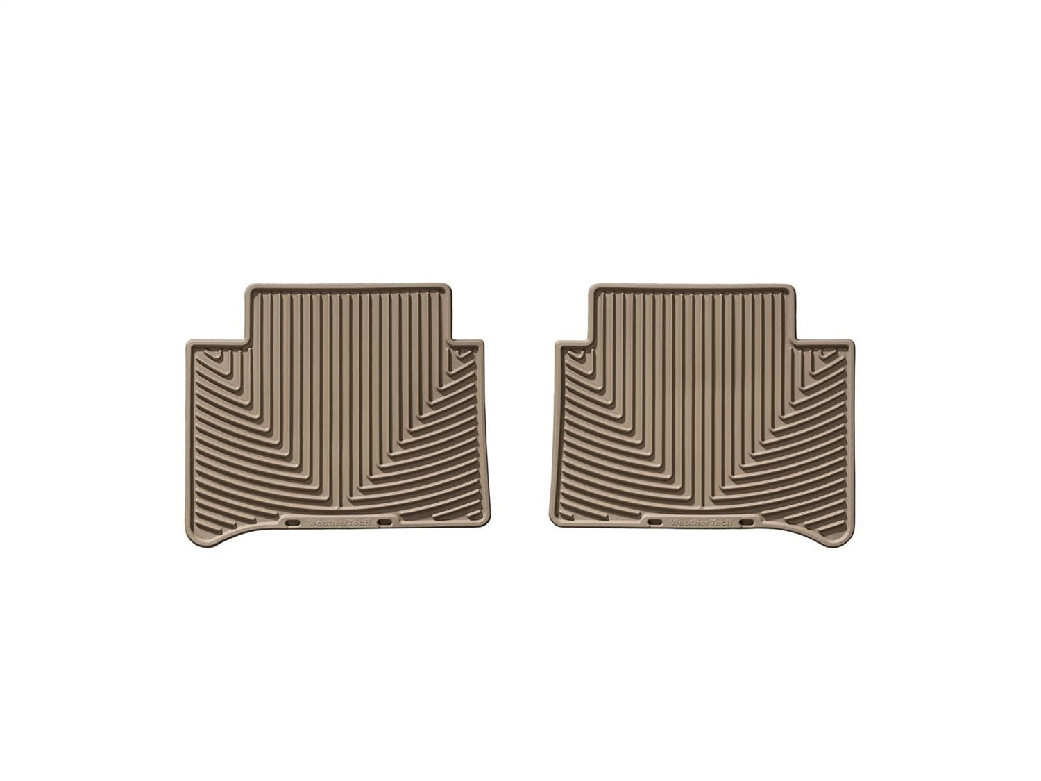 Weathertech - All Weather Floor Mats - Tan Rear 06-10 Mercedes Benz CLS / 03-09 Mercedes Benz E-Class / 07-09 Mercedes B