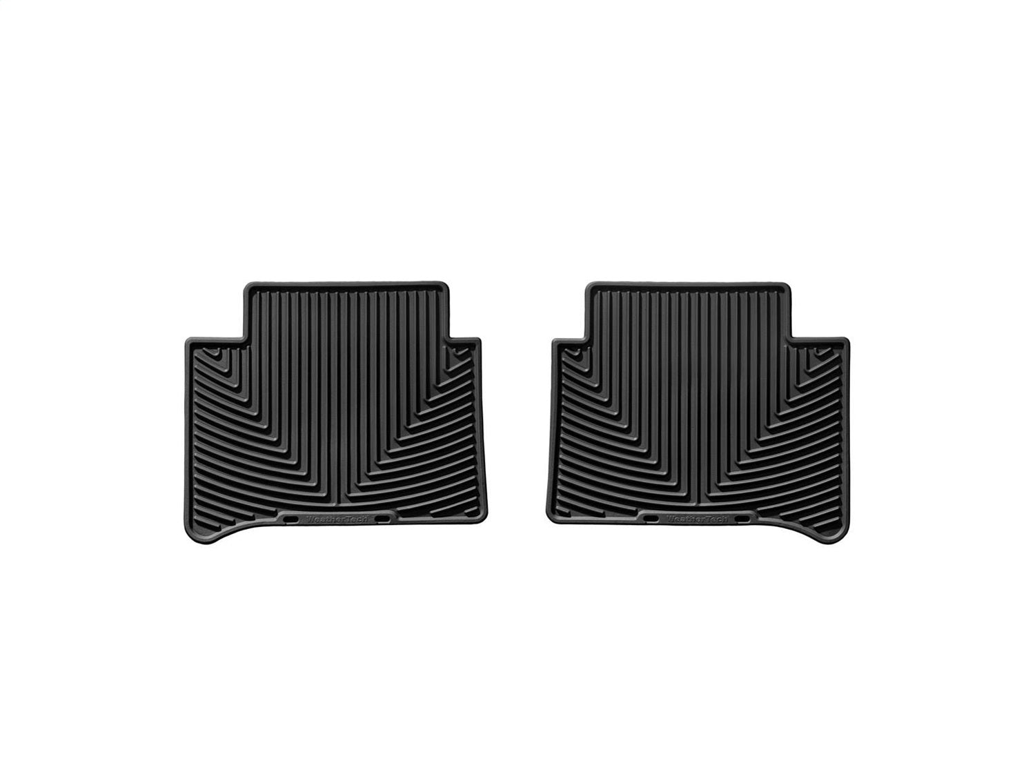 Weathertech - All Weather Floor Mats - Black Rear 06-10 Mercedes Benz CLS / 03-09 Mercedes Benz E-Class / 07-09 Mercedes