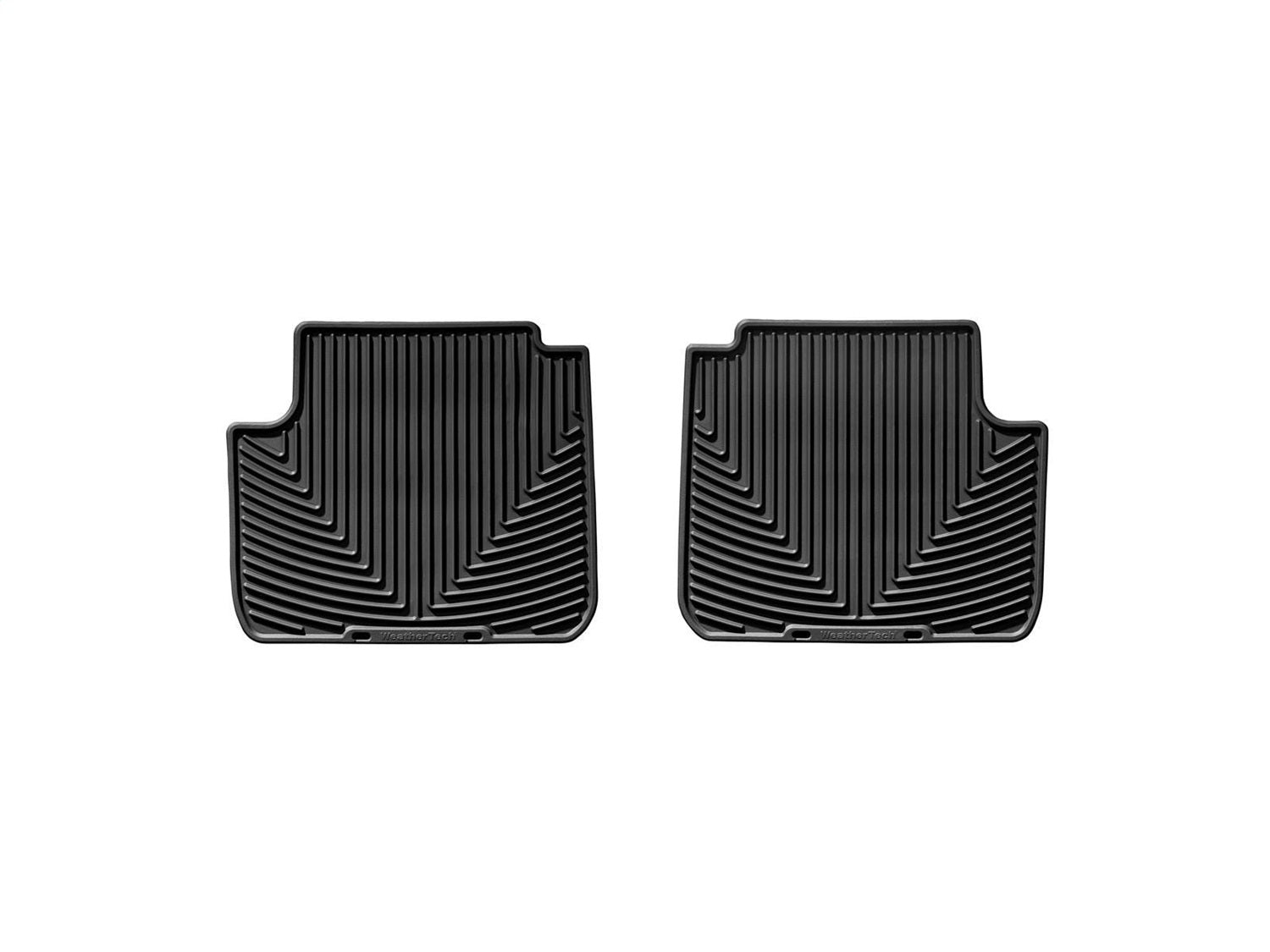 Weathertech - All Weather Floor Mats - Black Rear 06-12 Mercedes Benz R-Class / 07 Mercedes Benz R63-AMG - W106